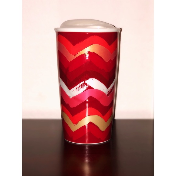 Starbucks ceramic coffee mug/ coffee cup with lid - Picture 4 of 8